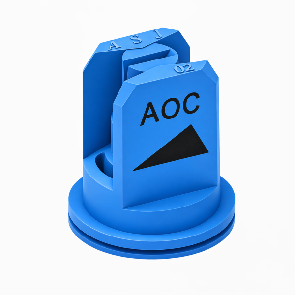 BOQUILLA PLAST ABANICO PUNTERA AZUL