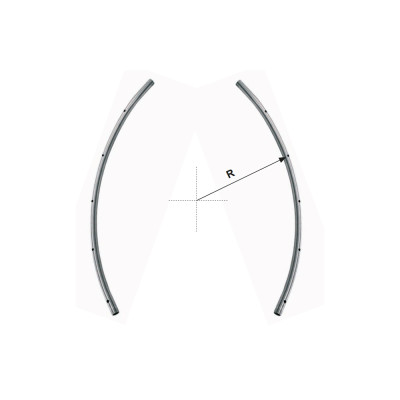 PAR DE ARCO INOX TURBO 900