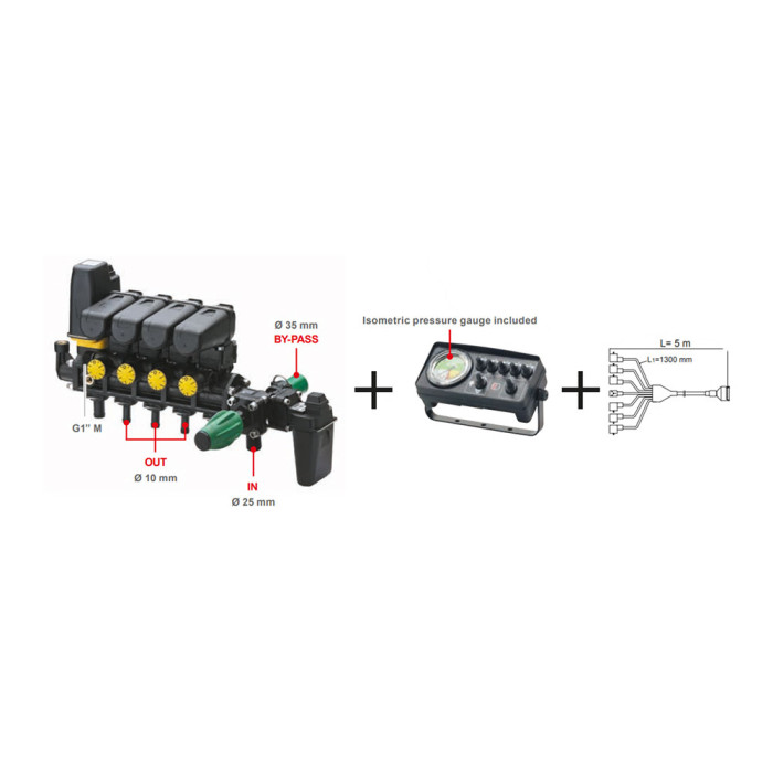 KIT CABLES MANDO 3 V.